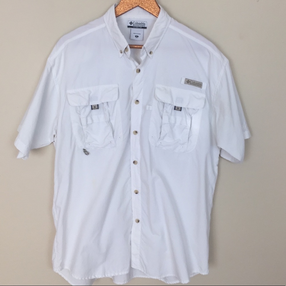 Columbia PFG Button Up